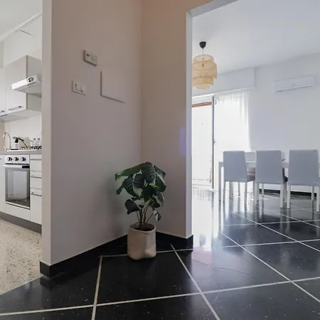 186 - Casa Aureliana Vista Mare A 100 Metri Dal Mare E - Parcheggio Gratis Incluso Appartement Lavagna